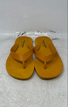 Load image into Gallery viewer, Henry & Henry Womens Flipper Yellow Slip-On Round Toe Flip-Flop Sandal EUR 37-38