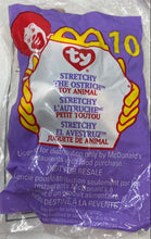 Load image into Gallery viewer, Lot Of 9 Pcs Ty McDonald's Teenie Beanie Baby #10 Stretchy The Ostrich Plush Toy