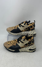 Load image into Gallery viewer, Steve Madden Womens Cliff Brown Black Animal Print Sneaker Shoes Size 7.5M