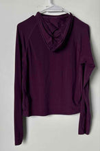 Load image into Gallery viewer, The North Face Womens Purple Fleece Long Sleeve Pullover Hoodie Size M