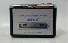 Load image into Gallery viewer, Agptek Super USB Cassette Capture Audio Tape To Digital Converter Untested