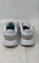 Load image into Gallery viewer, Nike Womens Revolution 5 BQ3207-106 White Blue Lace-Up Running Shoes Size 8.5