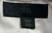 Load image into Gallery viewer, Zara Womens Beige Back Zip Sleeveless Blouse Top Size Medium