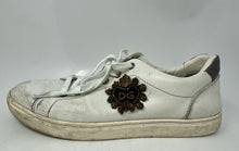 Load image into Gallery viewer, Authentic Dolce & Gabbana Mens White Sneaker Shoes Size 7 Damaged Stained Worn