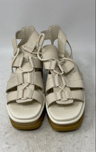 Load image into Gallery viewer, Sorel Womens Joanie III Beige Leather Open Toe Lace-Up Strappy Sandals Size 7.5