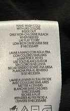 Load image into Gallery viewer, Karl Lagerfeld Womens Black Rhinestone Short Sleeve Pullover T-Shirt Dress Sz XL