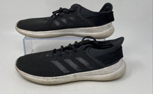 Load image into Gallery viewer, Adidas Womens Cloudfoam QT Flex DA9449 Black Lace-Up Sneaker Shoes Size 6