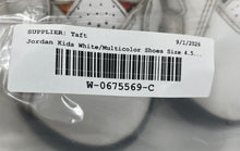 Load image into Gallery viewer, Nike Girls Jordan True Flight 342774-181 Multicolor Sneaker Shoes Size 4.5Y