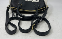 Load image into Gallery viewer, Juicy Couture Womens Black White Adjustable Strap Inner Pockets Crossbody Purse