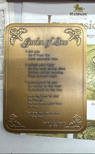 Load image into Gallery viewer, Madison Collection Impressions Forever Garden Of Love Bronze Plaque With Box