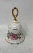 Load image into Gallery viewer, Antique The Danbury Mint White Flower Porcelain Home Decorative Bell Collectible