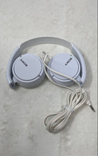 Load image into Gallery viewer, Sony MDR-ZX110 White Foldable Double Earpieces Wired Over The Ear Headphone