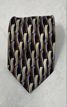 Load image into Gallery viewer, Giorgio Brutini Mens Multicolor Geometric Print Silk Adjustable Pointed Tie