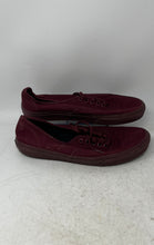 Load image into Gallery viewer, Vans Mens Authentic Burgandy Lace-Up Low Top Sneaker Shoes Size 11
