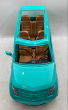 Load image into Gallery viewer, Aqua Blue Green Barbie Camping Fun Car Off Road Suv Jeep Vehicle