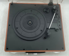 Load image into Gallery viewer, 1byone Black Headphone Jack 3-Speed Stereo Belt Drive Turntable Not Tested