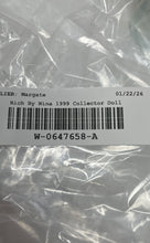 Load image into Gallery viewer, 1999 Rich By Nina Blonde Hair Blue Eyes Collector Baby Girl Doll In Maxi Dress