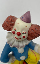 Load image into Gallery viewer, Vintage Porcelain Ceramic Revolving Clown Figurine Statue Wind Up Music Box