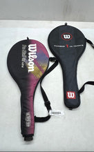 Load image into Gallery viewer, Set Of 2 Wilson Triad 5.0 Pro Staff Lite Dual Taper Beam Tennis Racquet In Case