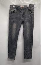 Load image into Gallery viewer, D-Coy Mens Dark Gray Denim Pockets Slim Fit Skinny Leg Jeans Size 38