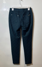 Load image into Gallery viewer, Michael Kors Womens Teal Printed Pull-On Skinny Leg Ankle Pants Size Small