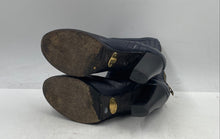 Load image into Gallery viewer, Authentic Chloe Womens Black Zipper Block Ankle Boots Size EUR 36 WORN
