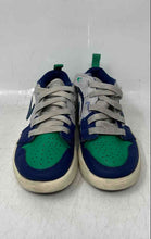 Load image into Gallery viewer, Nike Kids Jordan 1 Low ALT White Blue And Green Sneaker Shoes Size 12C