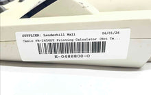 Load image into Gallery viewer, Casio FR-2650DT Power Cord 12-Digit Desktop Printing Calculator Not Tested