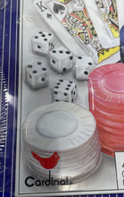 Load image into Gallery viewer, Cardinal Deluxe Playing Cards Poker Chips And Dice Set Texas Hold'Em Sealed