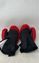 Load image into Gallery viewer, Pair Of 2 Pcs Unbranded Red Black Faux Leather Boxing Sporting Training Gloves