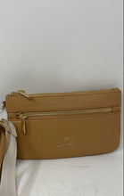 Load image into Gallery viewer, Nanette Lepore Womens Molie Tech Beige Leather Detachable Strap Crossbody Bag