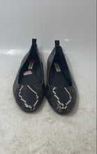 Load image into Gallery viewer, Karl Lagerfeld Paris Womens Brown Snake Pattern Slip-On Ballet Flats Size 9.5