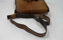 Load image into Gallery viewer, Sombreros Barberán C. Ltda Womens Brown Calf Leather Flap Crossbody Bag