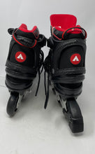Load image into Gallery viewer, Airwalk Unisex AK-168 Black And Red Adjustable Fit Inline Skates Size 6-7
