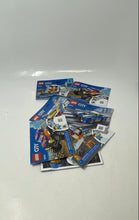 Load image into Gallery viewer, Lot Of 7 Pcs Assorted Lego City Large Print Mixed Instruction Manuals For Age 3+