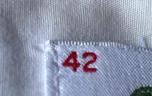 Load image into Gallery viewer, Lacoste Mens White Cotton Long Sleeve Pockets Collared Dress Shirt Size 42