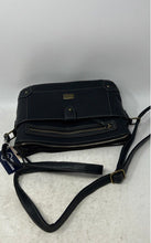 Load image into Gallery viewer, White Mountain Womens Black Leather Adjustable Strap Crossbody Bag With Tag