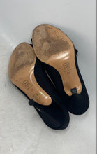 Load image into Gallery viewer, Cerre Womens Black Front Knot Exclusive High Stiletto Pump Heels Size 38
