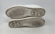 Load image into Gallery viewer, Michael Kors Womens Colby White Embossed Monogram Lace-Up Sneakers Shoes Size 9M