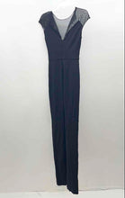 Load image into Gallery viewer, Nicole Miller Womens Black Mesh Cap Sleeve Crew Neck Long Maxi Dress Size 2
