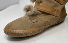 Load image into Gallery viewer, Authentic Tory Burch Womens Light Brown Winter Boots No Size Length 10'' Worn