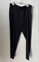 Load image into Gallery viewer, Calvin Klein Mens Black Slim Fit Flat Front Straight Leg Dress Pants Size 38x32