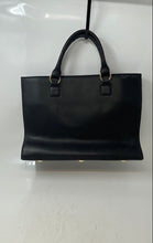 Load image into Gallery viewer, Cise Womens Black Protect Black People Embossed Bottom Studs Satchel Handbag