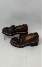 Load image into Gallery viewer, Naturalizer Womens Committed Brown Beige Leather Formal Loafer Shoes Size 5 M