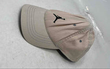 Load image into Gallery viewer, Air Jordan Mens Beige Black Monogram Flexfit Adjustable Baseball Cap