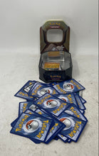 Load image into Gallery viewer, Lot Of Assorted Pokémon Mixed Variety Trading Cards Game In Tin Box Not Graded