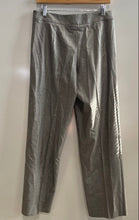 Load image into Gallery viewer, Authentic Giorgio Armani Womens Gray Flat Front Dress Pants Size EUR 38 Stained