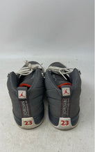 Load image into Gallery viewer, Nike Kids Air Jordan 12 Retro 153265-012 Gray Lace-Up Sneaker Shoes Size 4.5Y