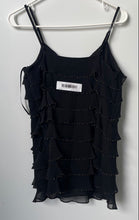Load image into Gallery viewer, I.N.C International Concepts Womens Black Silk Sleeveless Camisole Top Size 2