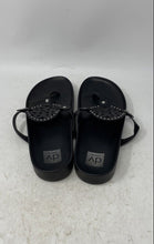 Load image into Gallery viewer, Dolce Vita Womens Pandora Black Medallion Cutout Slip-On Thong Sandals Size 9